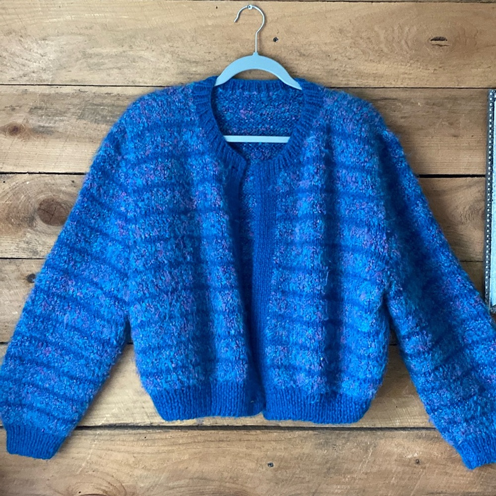 Cozy Blue Women's Cardigan Sweater
